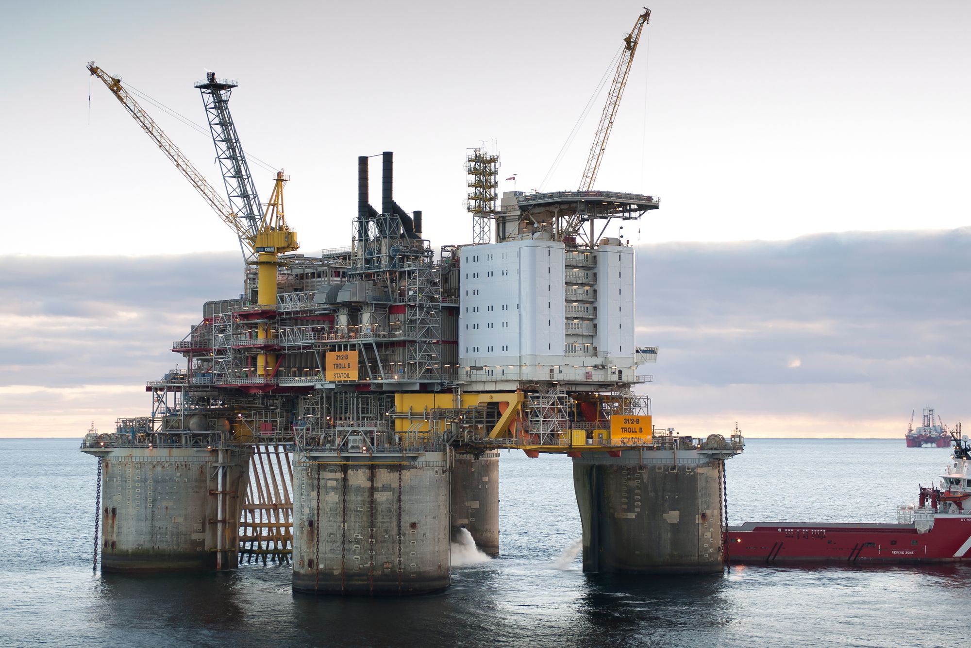 Equinor utvider samarbeidet med Knowit for å overvåke infrastruktur på felt, som eksempelvis her på Troll B.