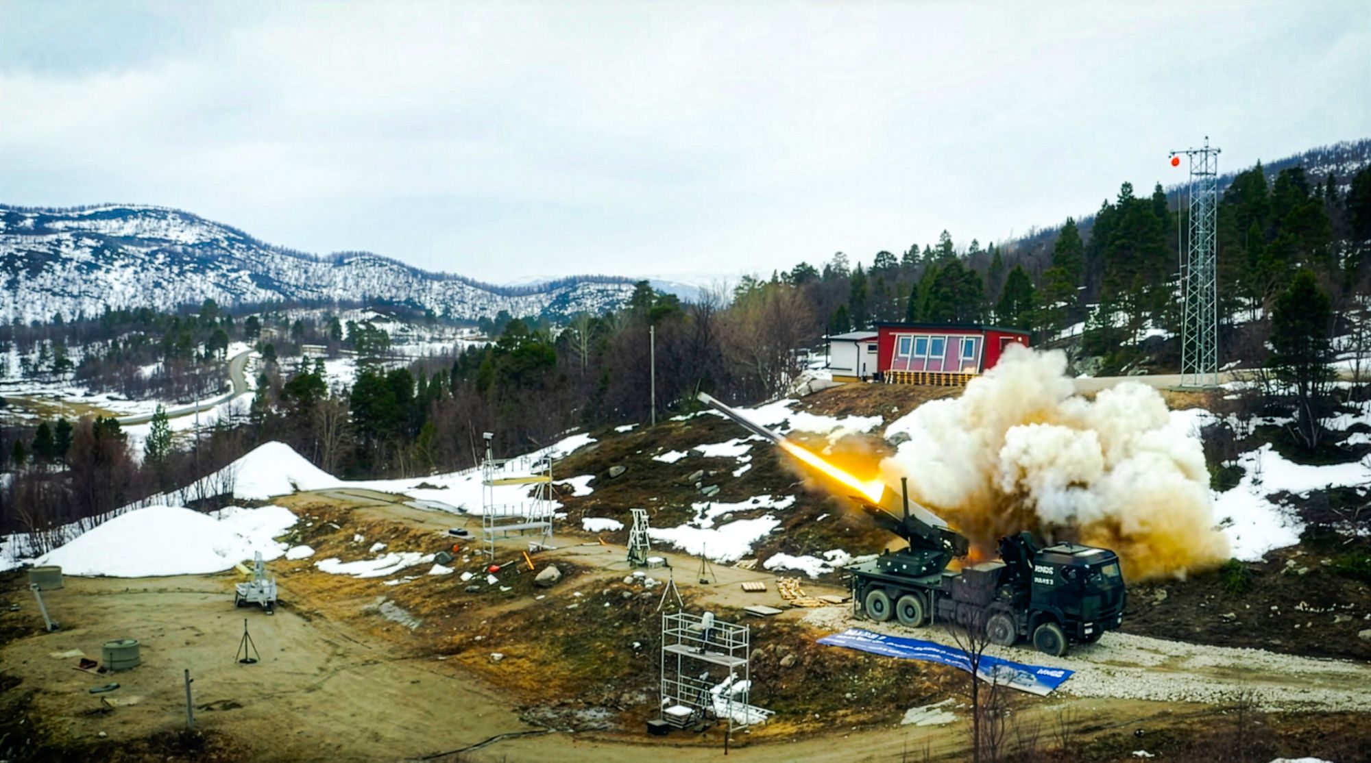 Mars 3-systemet fra KNDS ble testet i Finnmark i vår.