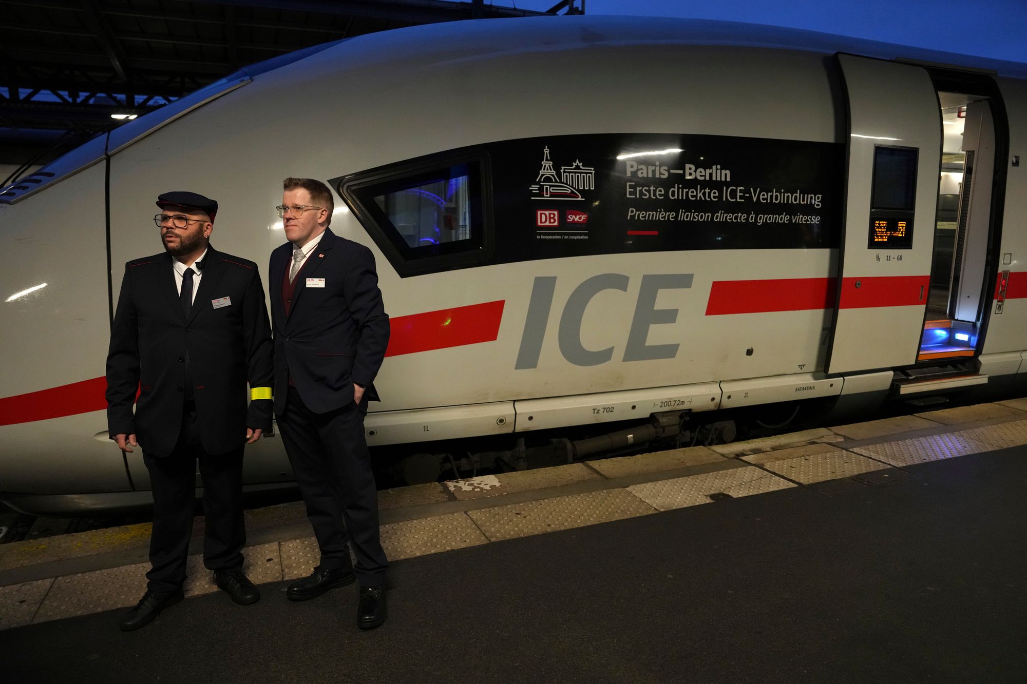 I fjor ble det mulig å ta toget fra Paris til berlin på 8 timer. Foto: Aurelien Morissard / AP / NTB
