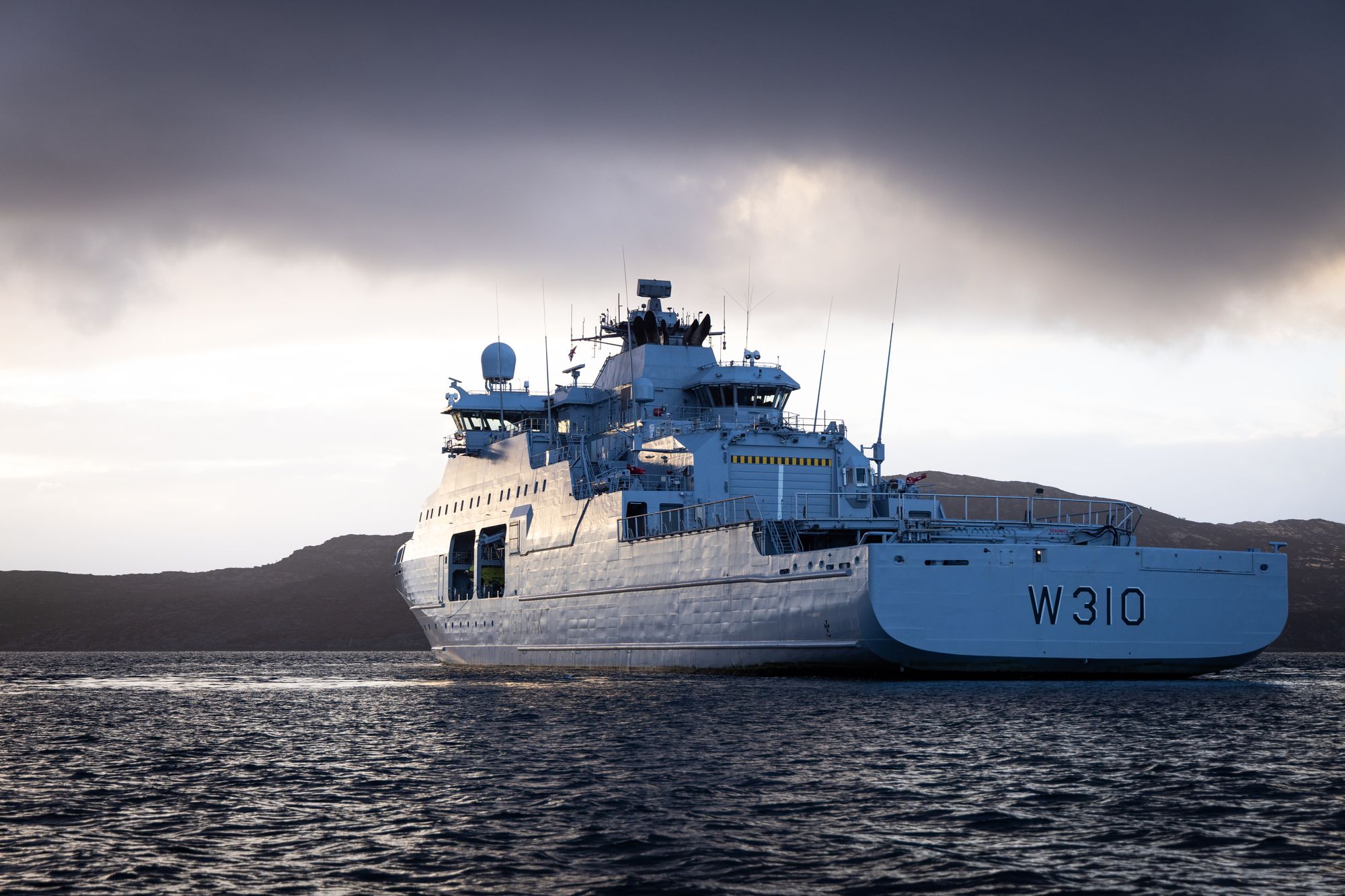 Kystvaktskipet KV Jan Mayen ble levert våren 2023.