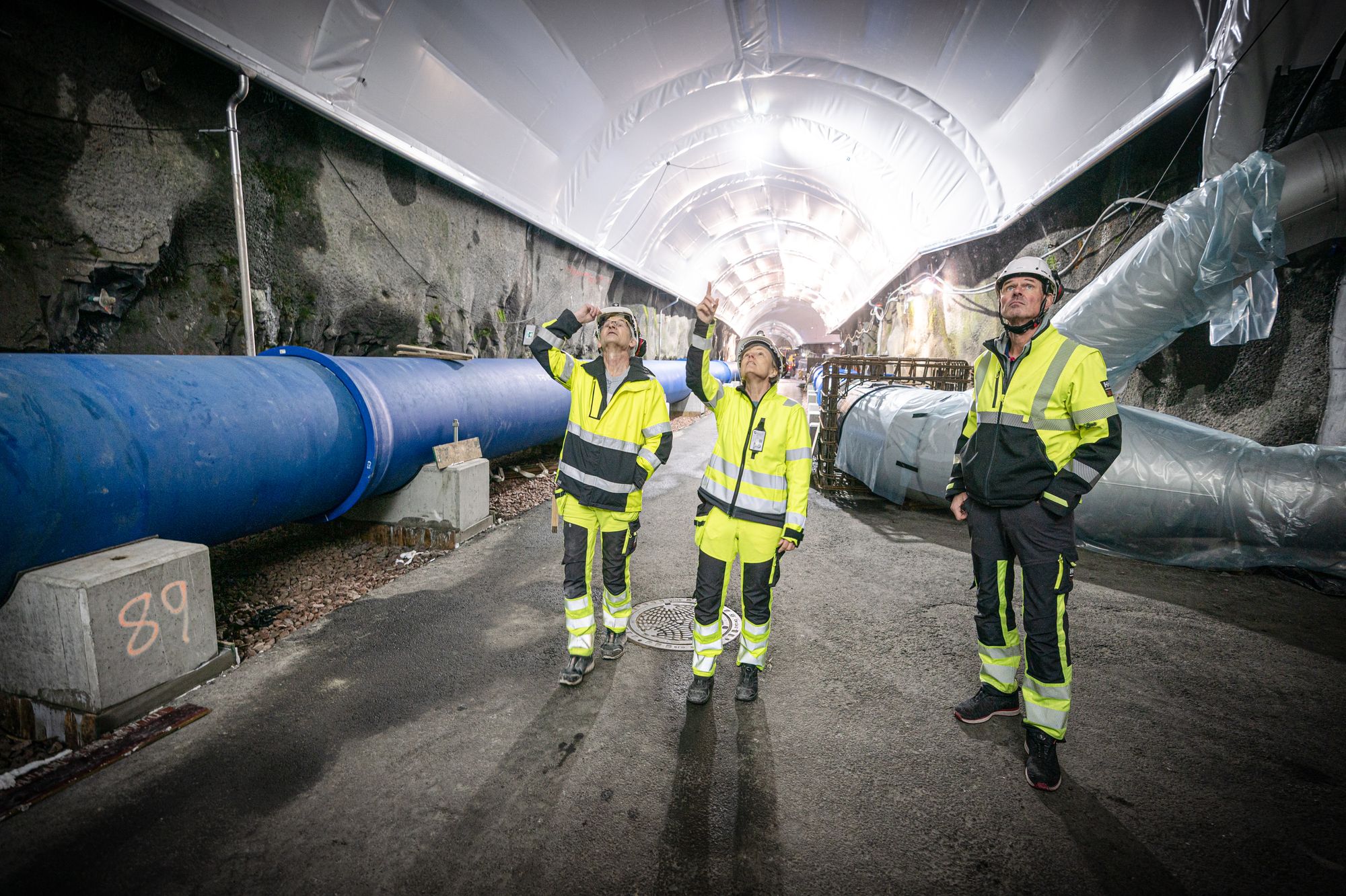 Anlegget som doserer jernklorid i det nye vannbehandlingsanlegget.