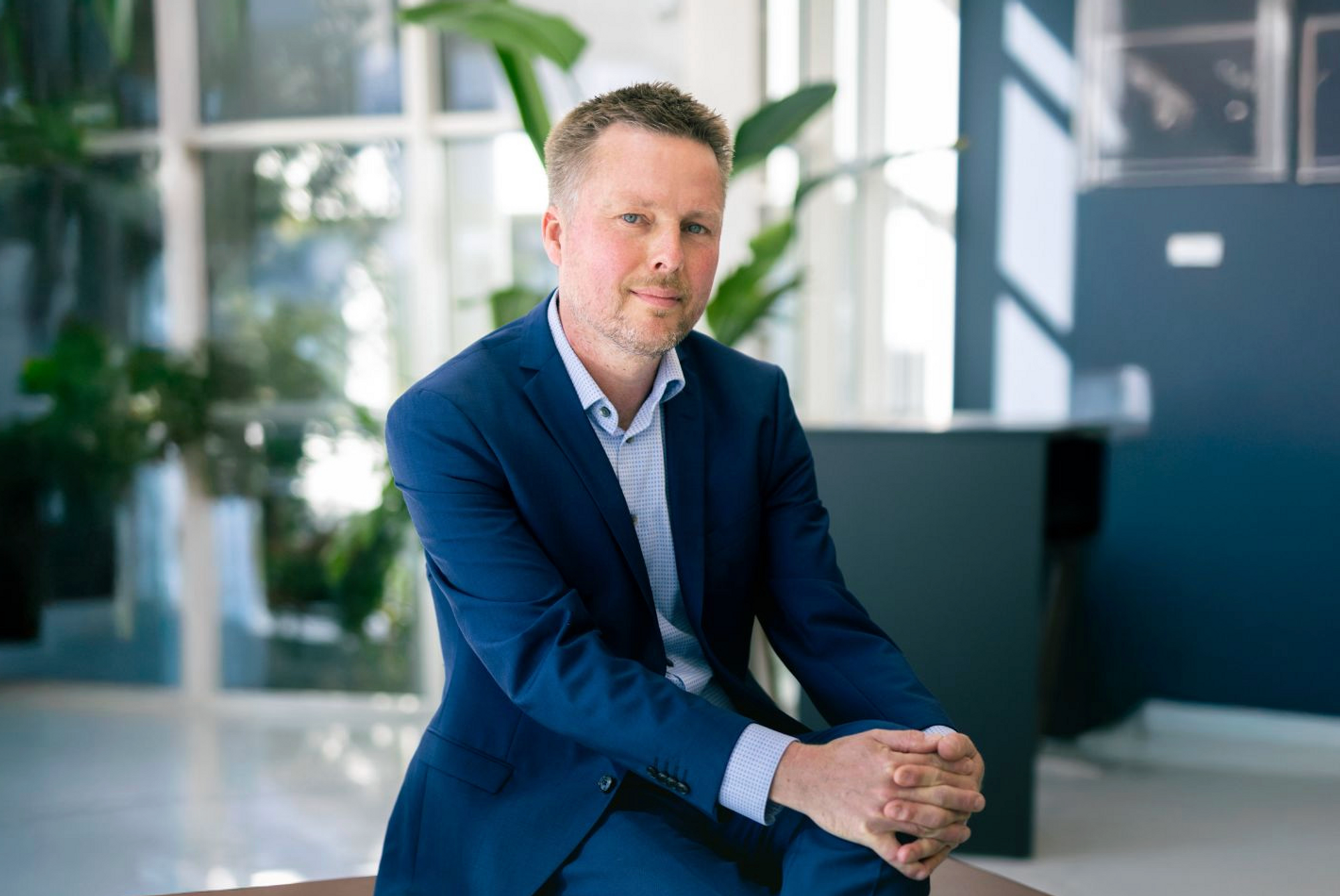 Bjarke Alling er ansvarlig for informasjonssikkerhet i den danske IT-leverandøren Aeven.