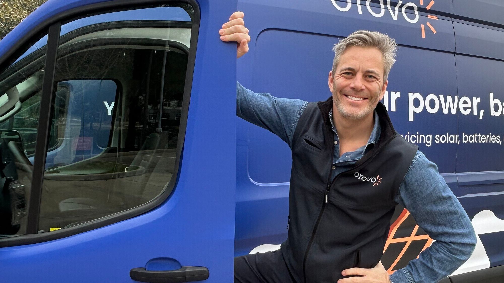 Andreas Thorsheim på besøk hos Otovos avdeling i Houston.