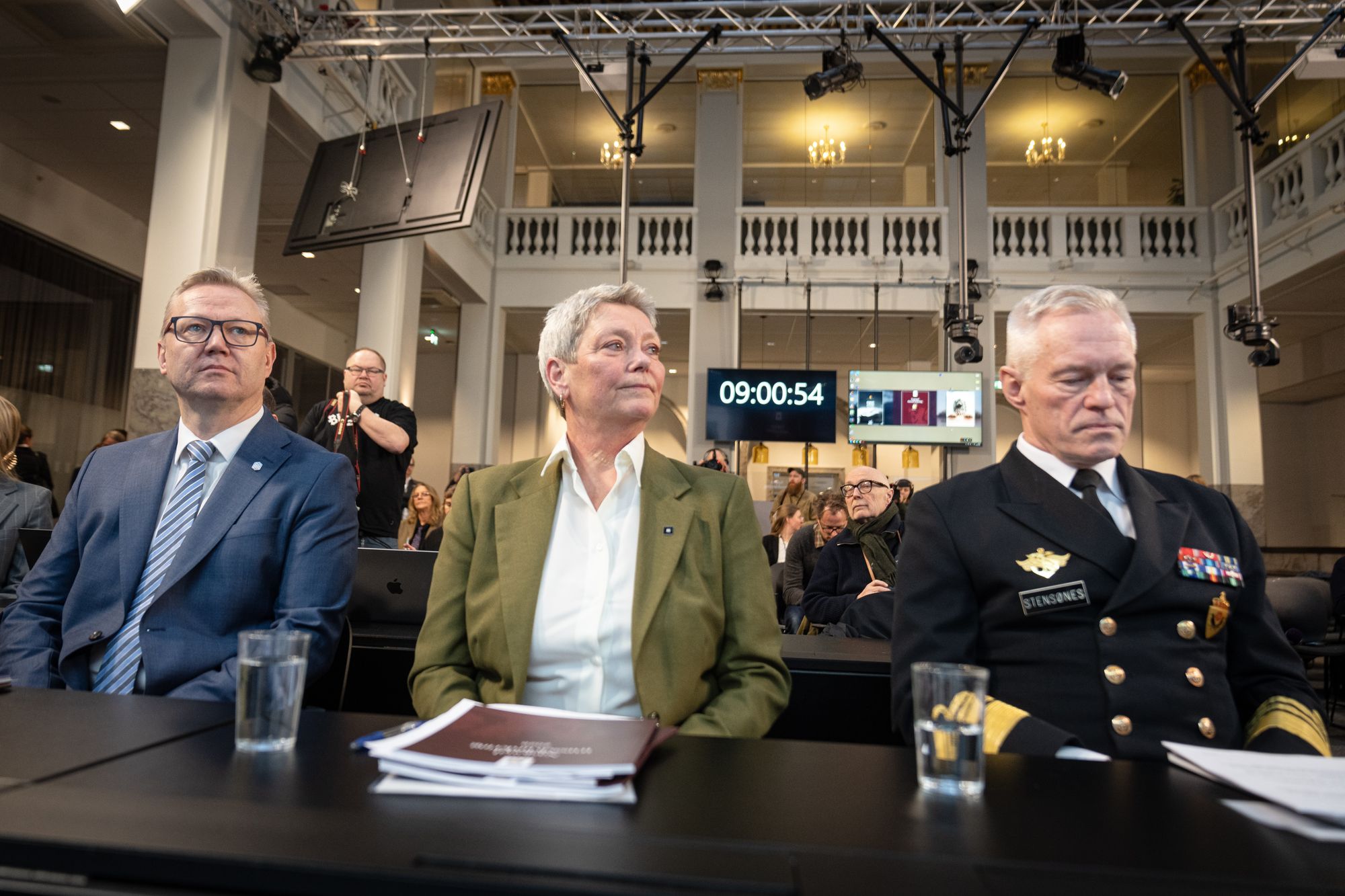 Tore O. Sandvik under fremleggelsen av nasjonal trusselvurdering