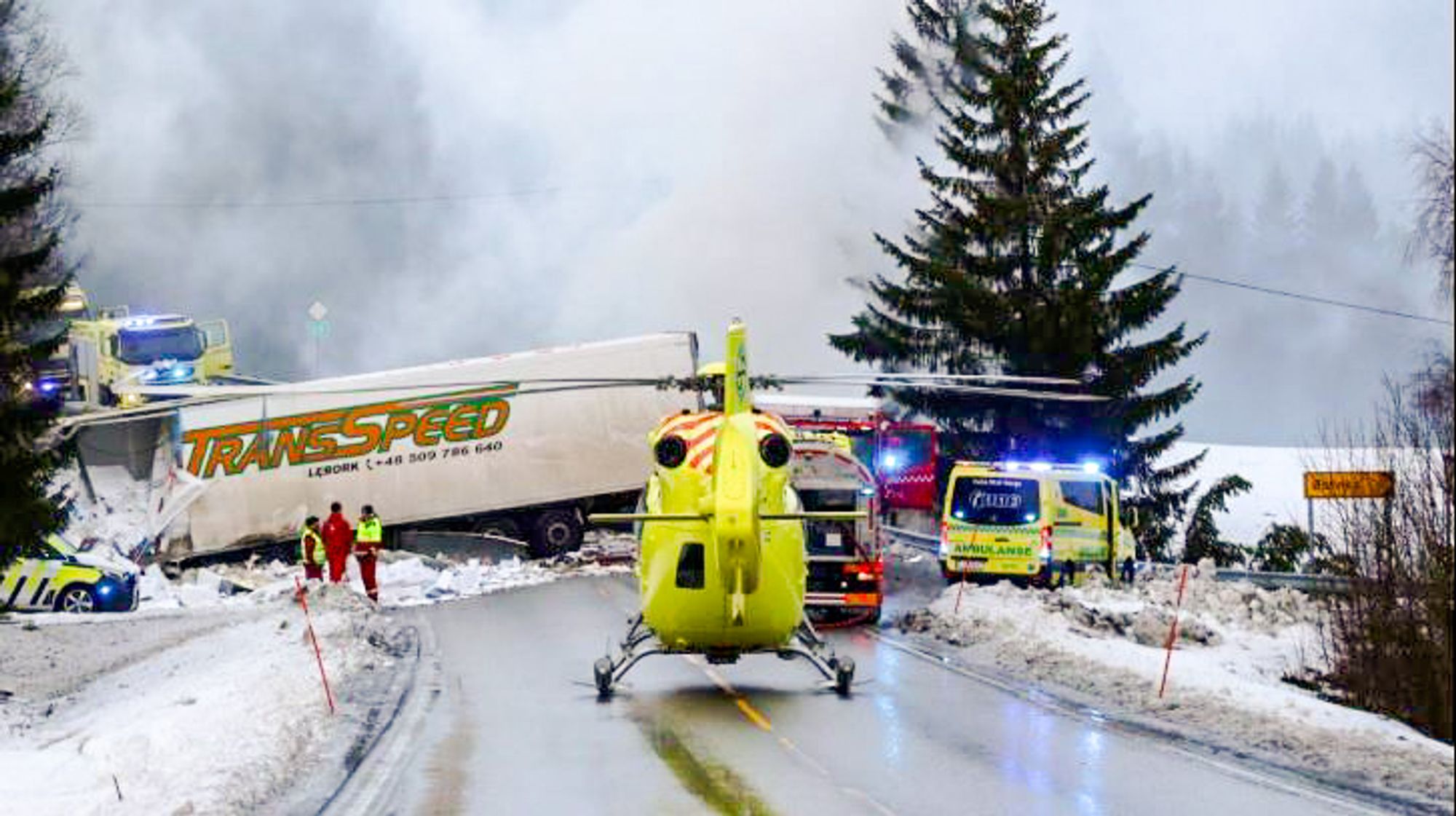 En stor del av vårt veinett er i områder med langt til nærmeste sykehus og lite trafikk med få medtrafikanter som kan varsle raskt.