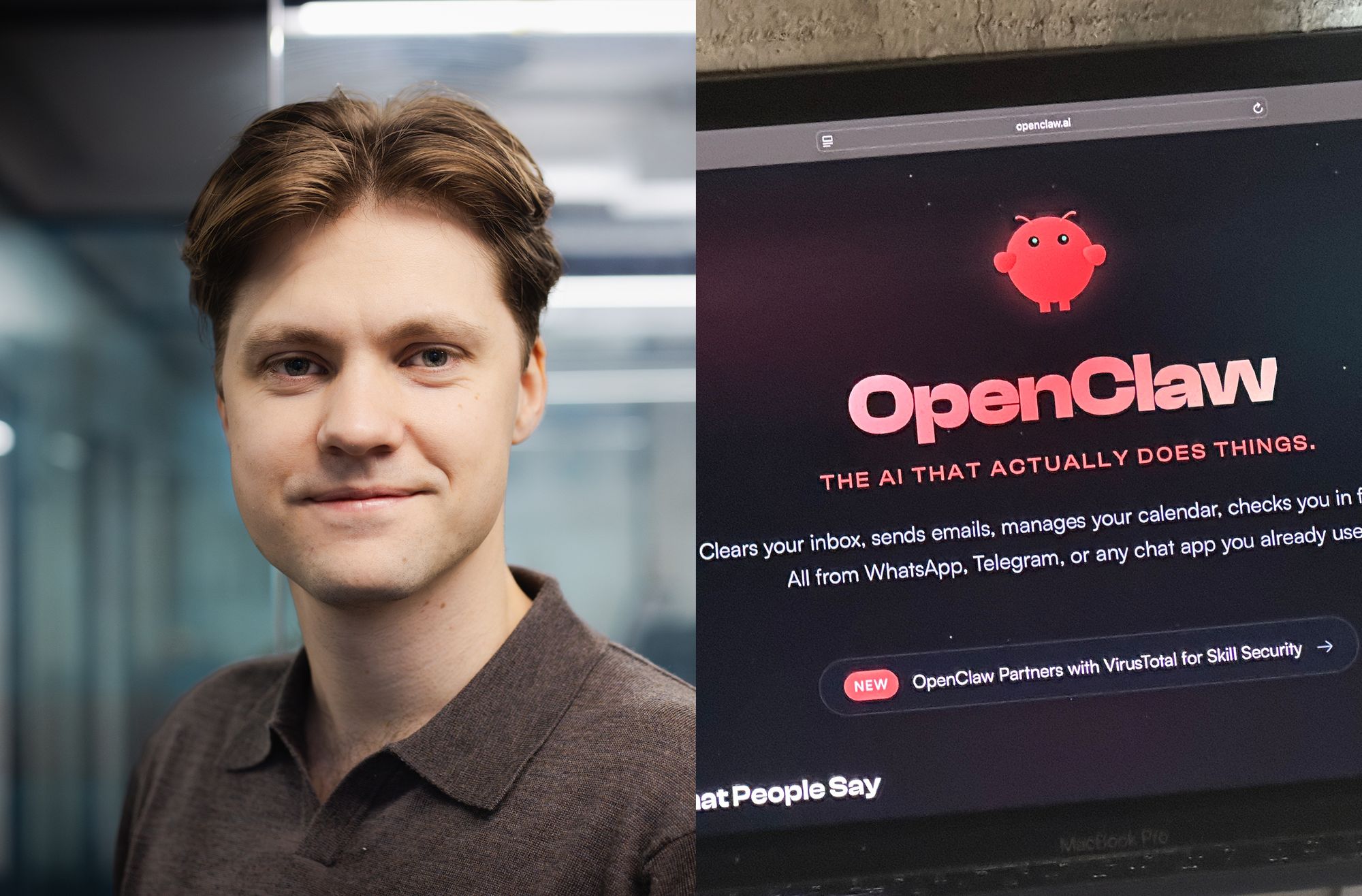 Får agenten feil instruksjoner, kan den installere skadevare og ta kontroll over maskinen din, advarer Sander Helmers-Olsen.