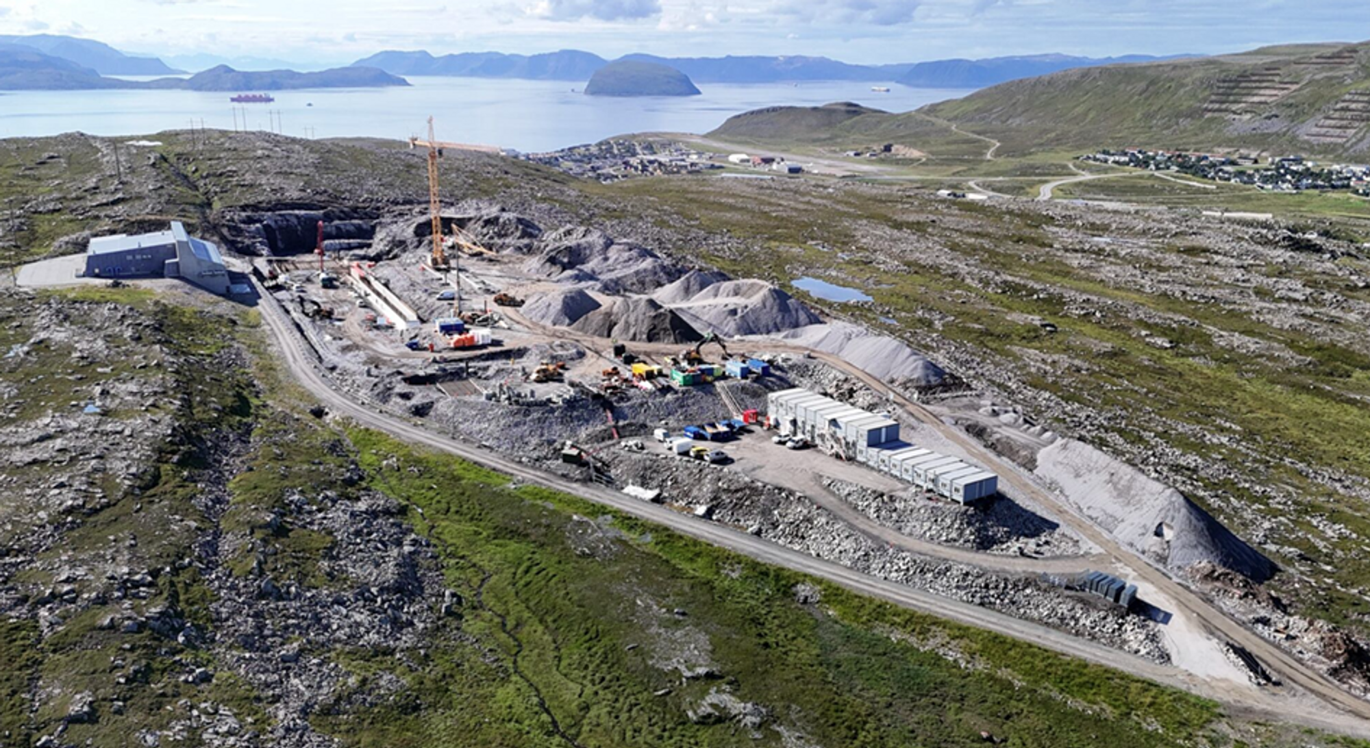 Arbeidene med ny kraftlinje inn til Hammerfest er i gang.