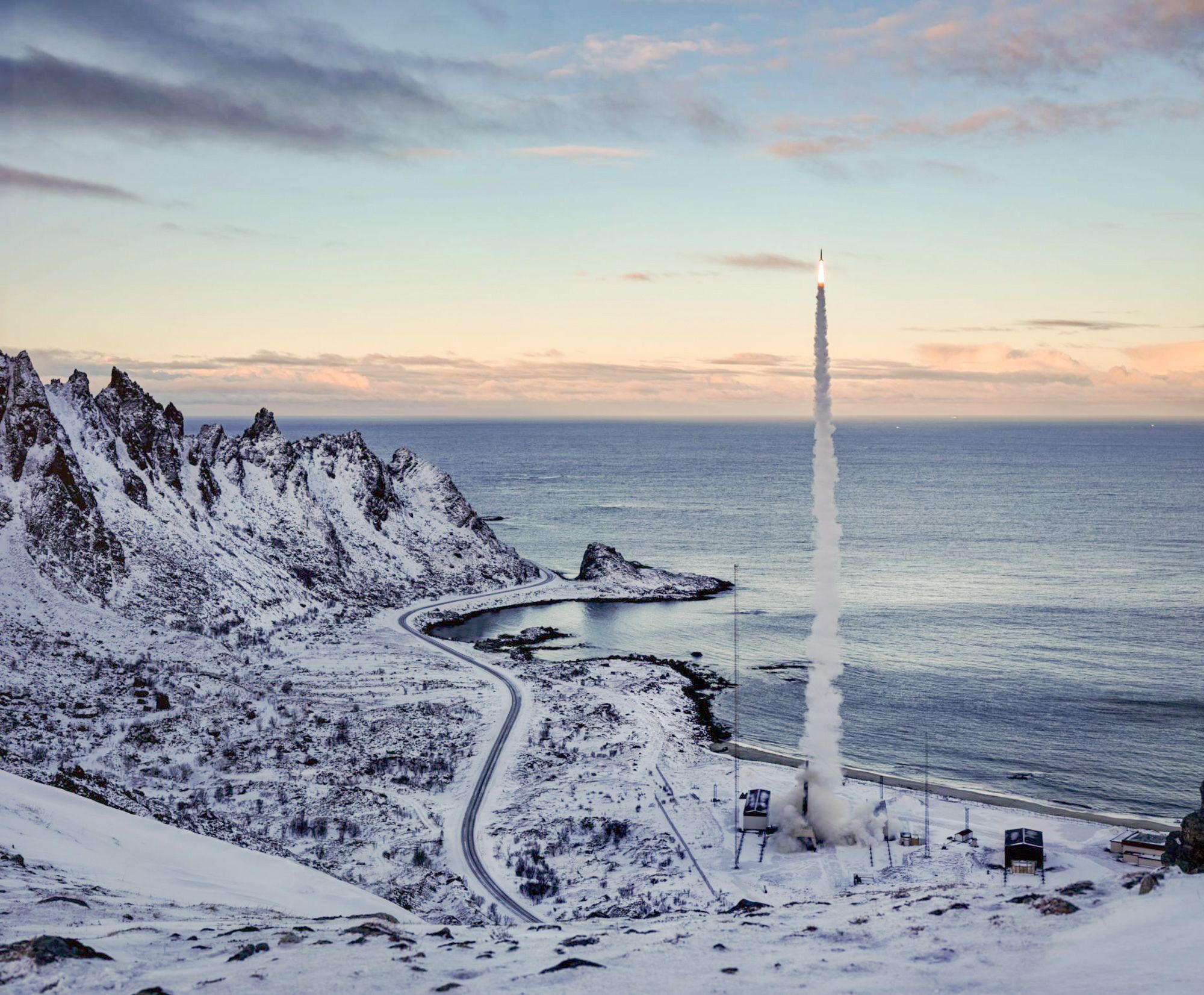 Det hypersoniske testmissilet SCOOTER HS-1 ble skutt opp fra Andøya Space 3. februar 2026.