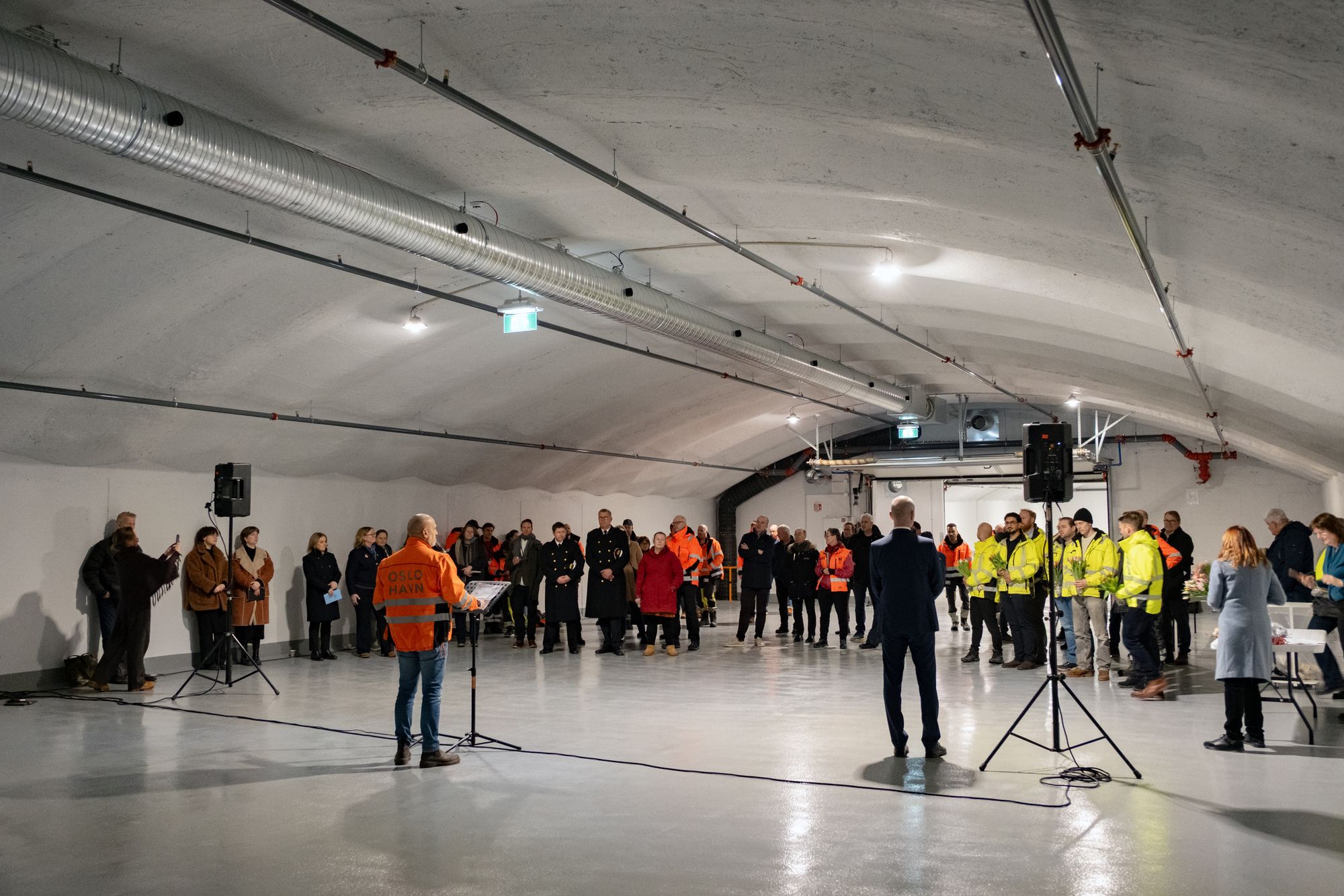 Mektige fjellhaller: Hver av de 48 fjellhallene i Ekeberganlegget er på mellom 600 og 700 kvadratmeter. Torsdag inviterte Oslo Havn til åpning av de nyrestaurerte hallene etter en investering på 254 millioner kroner.