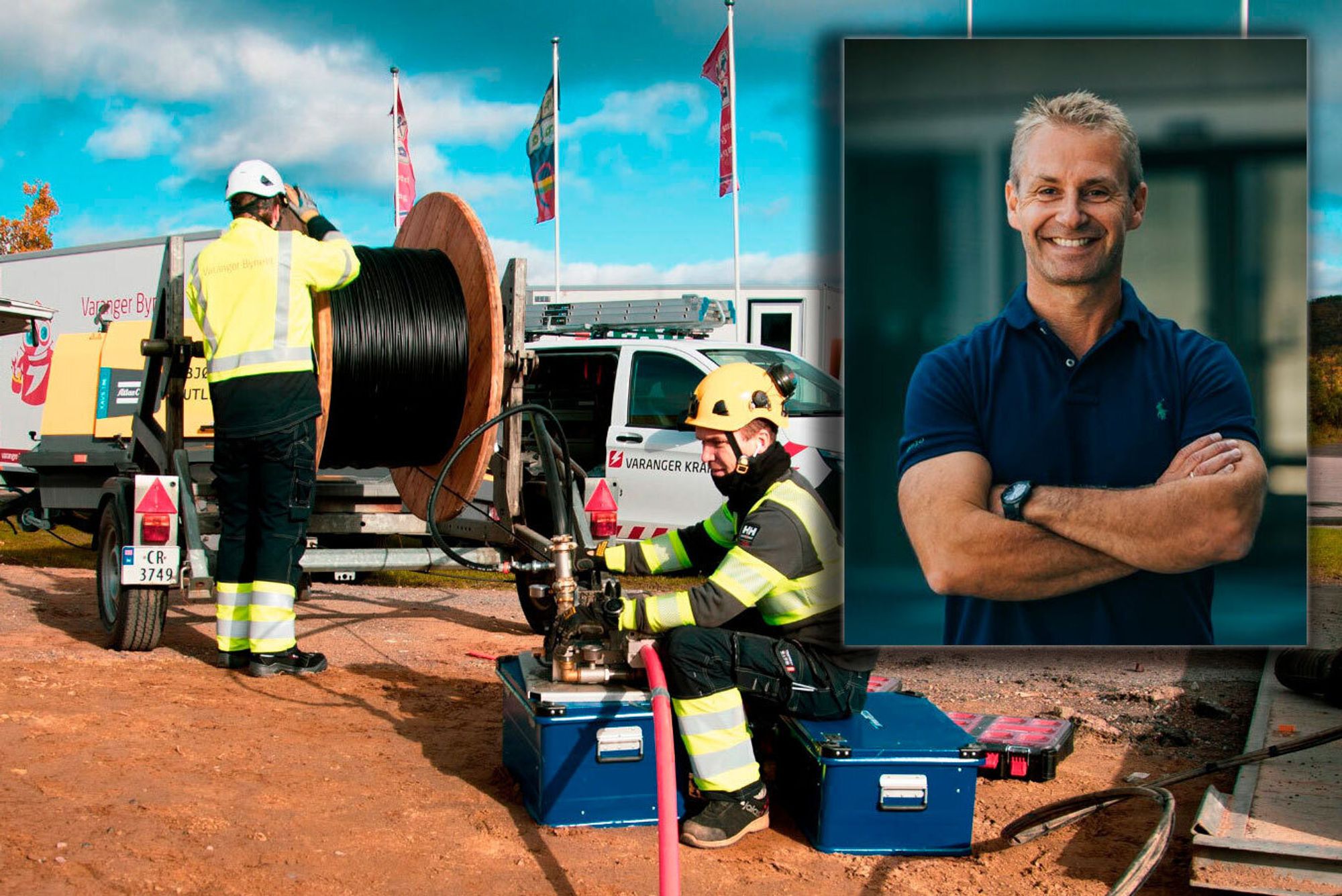 Lederen i Fiberforening.no, Jørn Slåtten (innfelt), skriver i høringsuttalelsen deres til åpning av fiber at lokalt eierskap er en nasjonal ressurs.