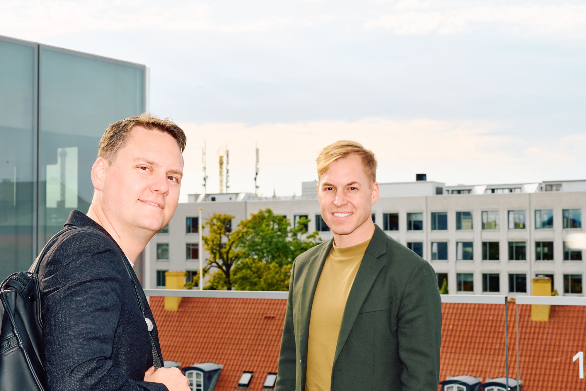 Gründerne av Telgea, Andreas Åfeldt Franke og Theis Jensen har fått Telenor Amp på eiersiden.
