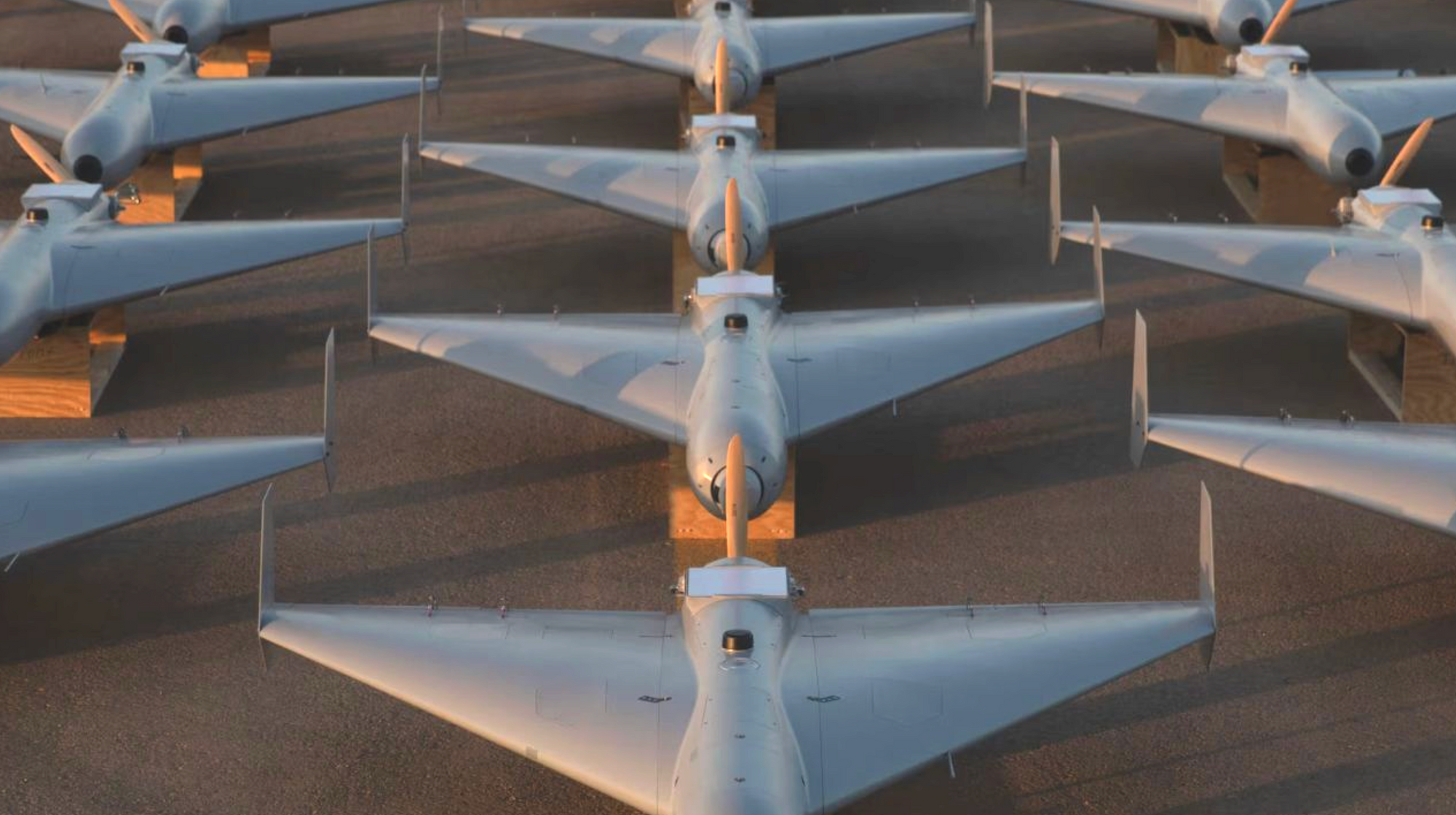 Amerikanske Lucas-droner, som er basert på den iranske Shahed-136-dronen, har vært på plass i Midtøsten siden i desember.