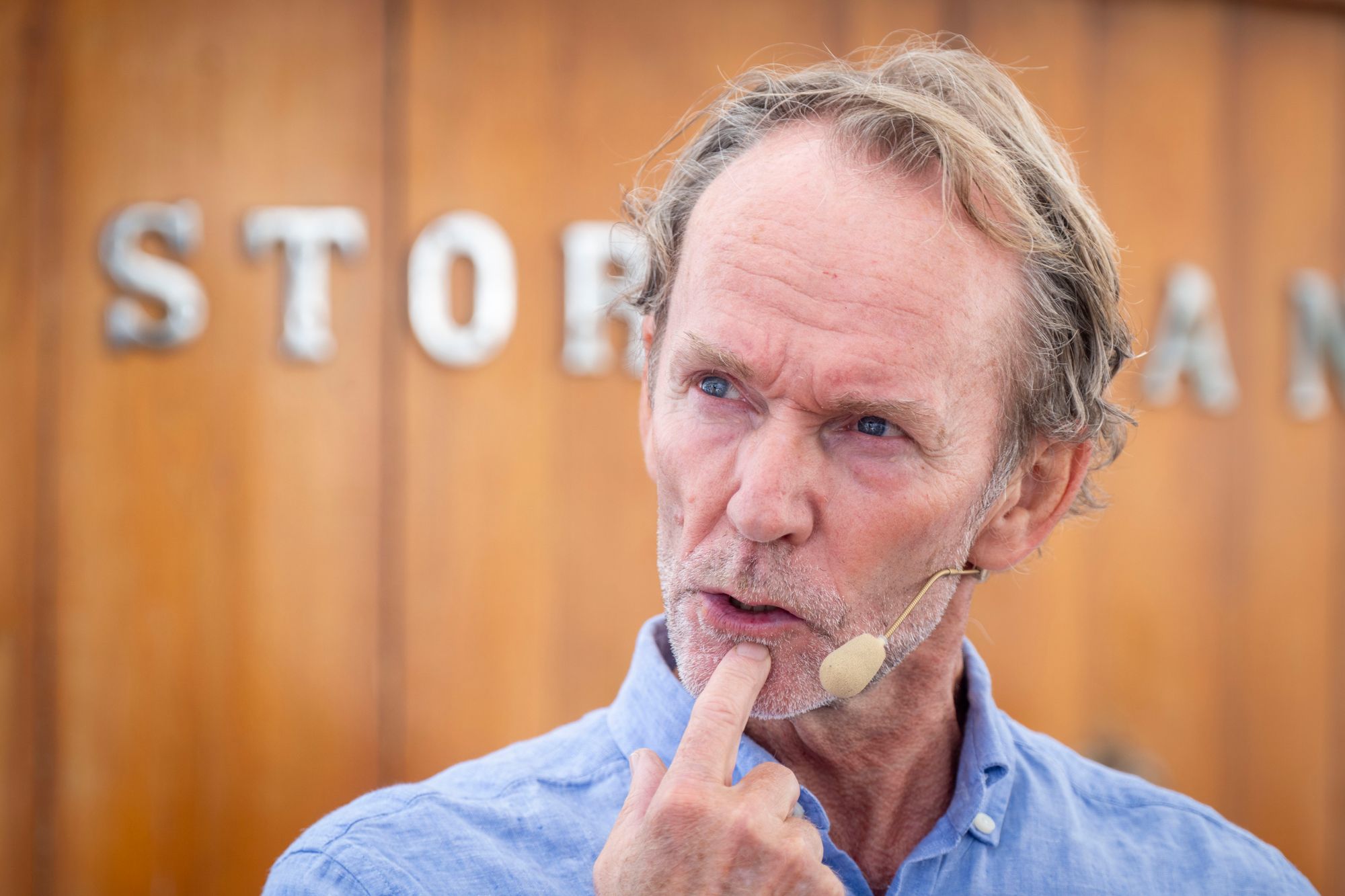 Harald Magnus Andreassen er sjeføkonom i Sparebank 1 Markets. Her under Arendalsuka i 2023.