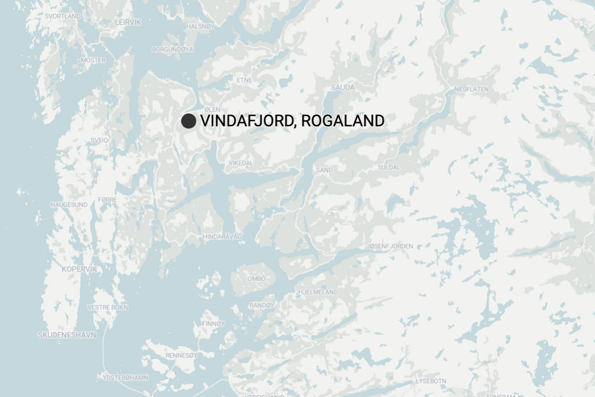 Ulykken skjedde under arbeid som entreprenøren Kraftmontasje utfører på linjen mellom Knapphus i Vindafjord til Gismarvik i Tysvær.