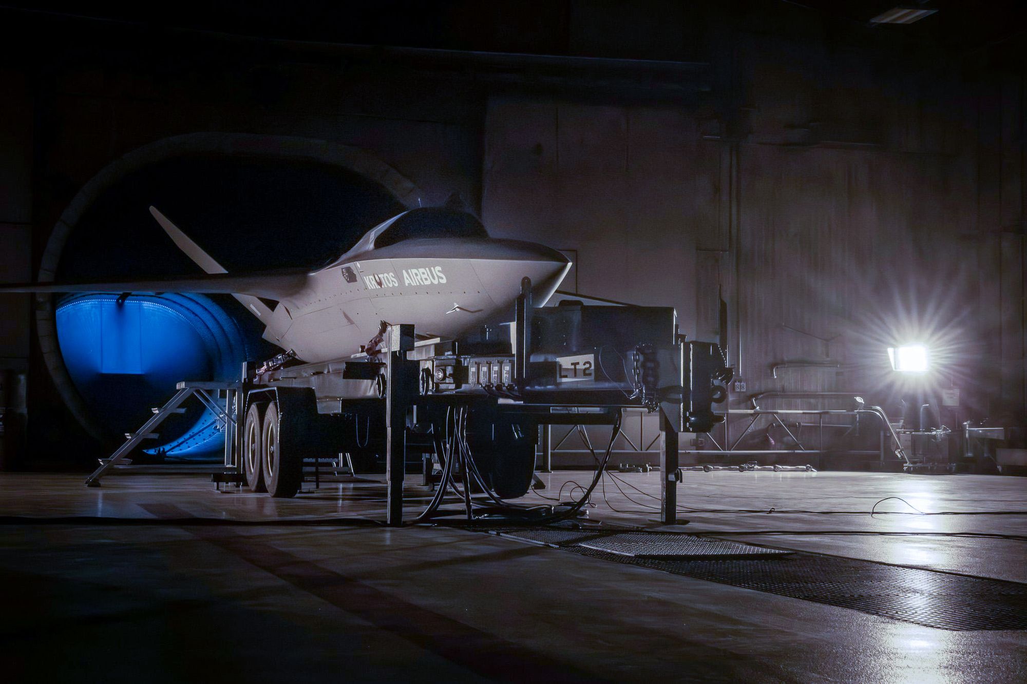 Kratos Valkyrie som videreutvikles av Airbus.