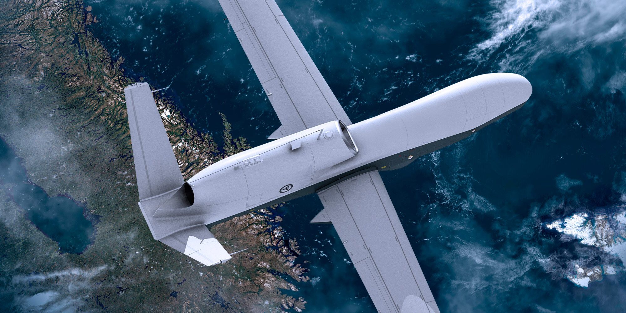 Brad Champion leder Triton-prosjektet til Northrop Grumman.