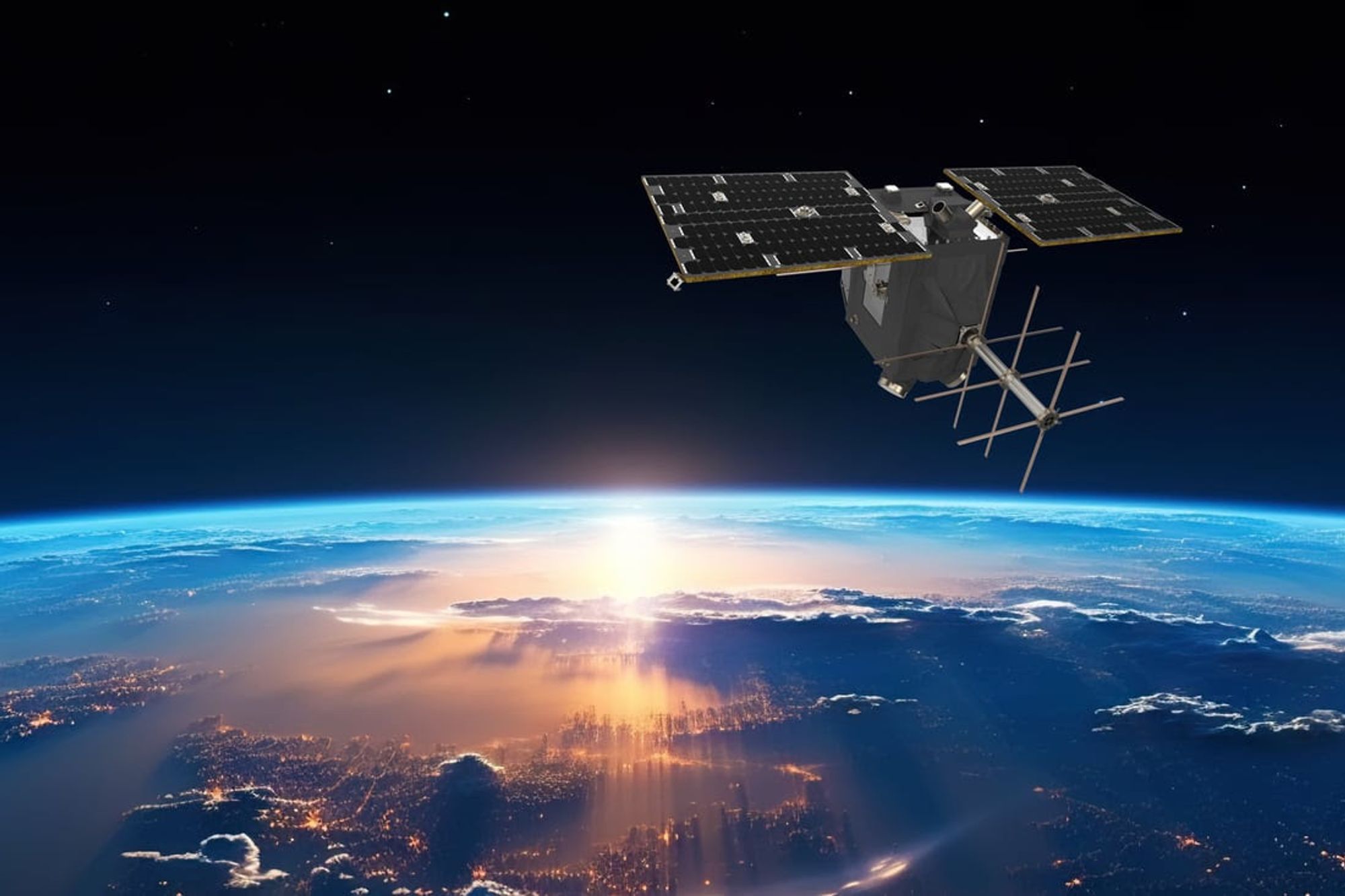 Med et vingespenn på 2,3 meter skal Space Norways 93 kilo tunge Mimir 1-satellitt selge eksperiment-kapasitet 600 kilometer over jordskorpa.
