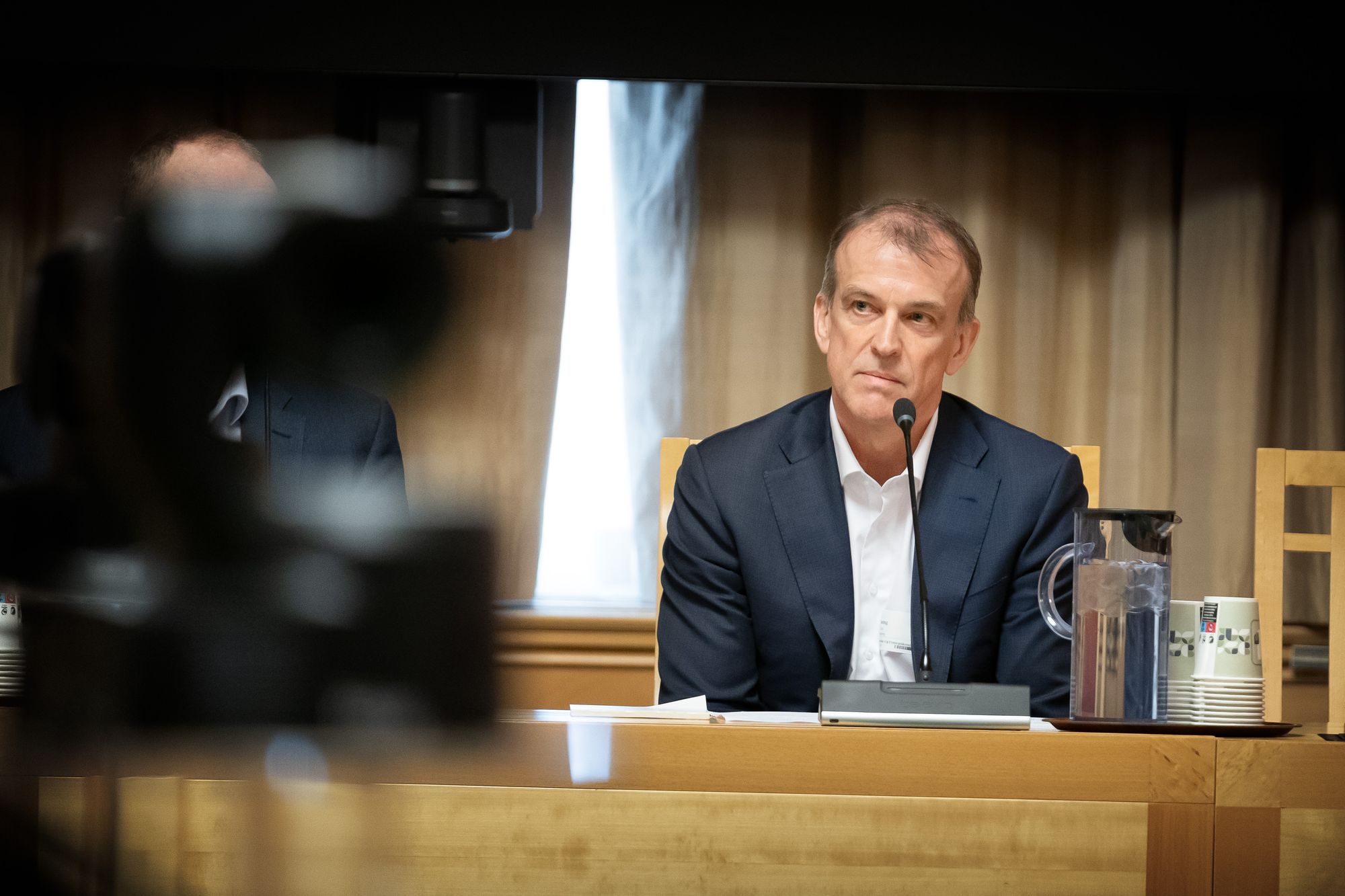 President i Kongsberg Defence & Aerospace Eirik Lie er uenig med regjeringen i utsettelsen av langtrekkende luftvern. 