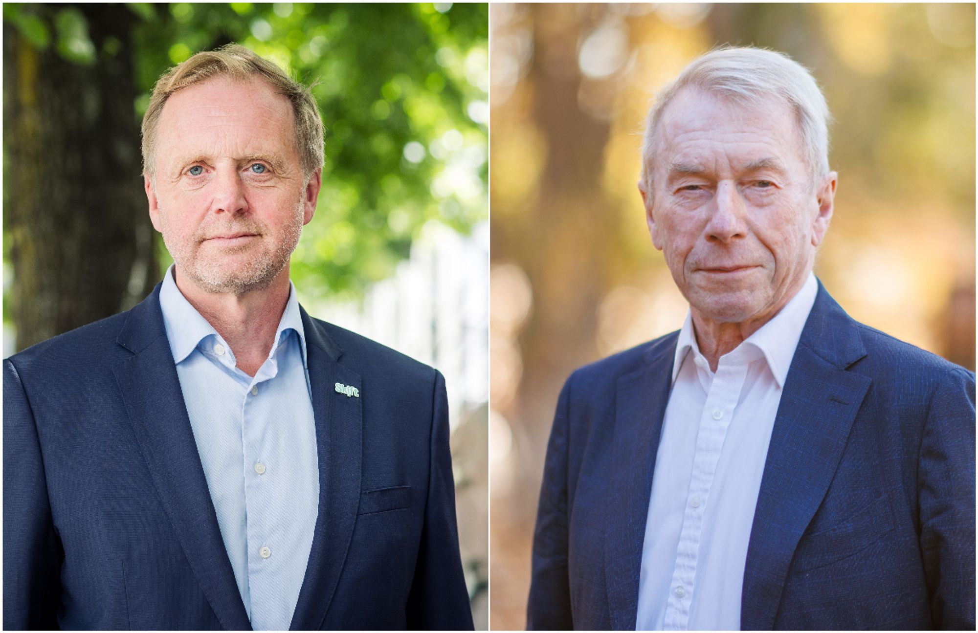 Fra venstre: Bjørn Kjærand Haugland og Jens Ulltveit-Moe.