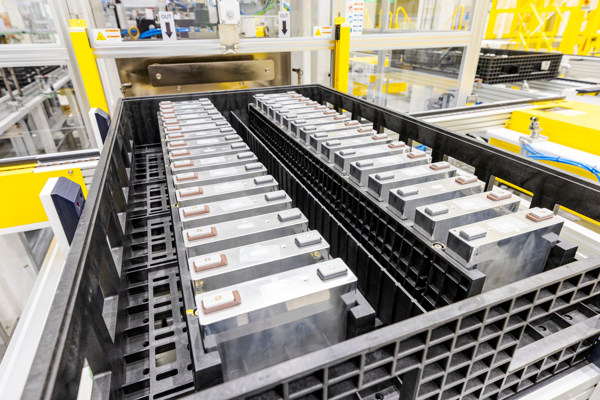 Da Morrow åpnet sin batterifabrikk i Arendal, viste de frem cellene de skulle levere til kunder i Europa. Nå er det uklart om produksjonen vil fortsette.