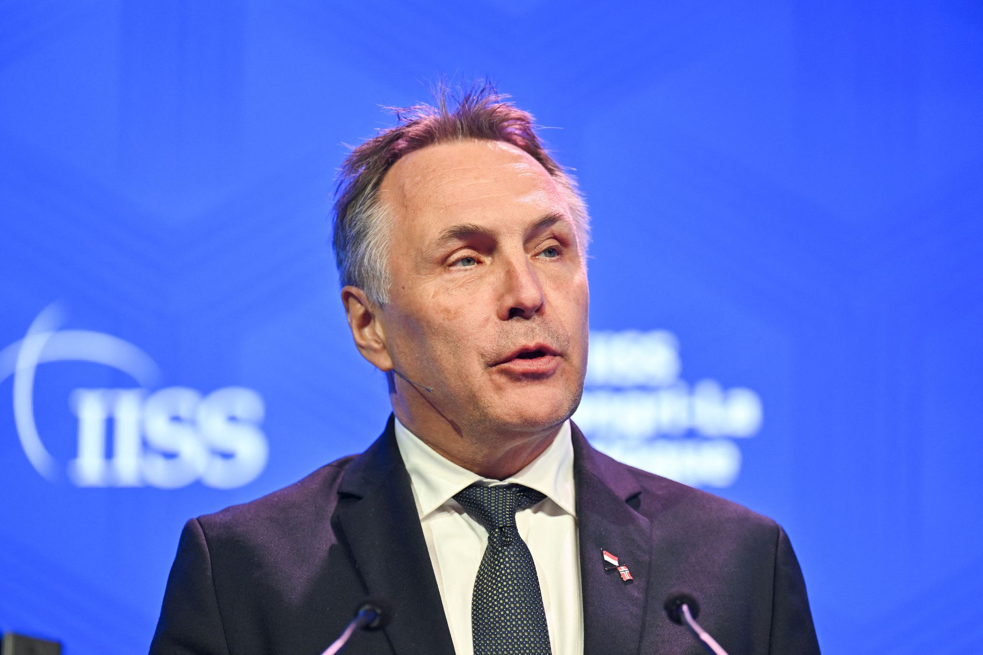 Norges forsvarsminister Tore O. Sandvik deltok i helgen på forsvars- og sikkerhetskonferansen i Singapore.