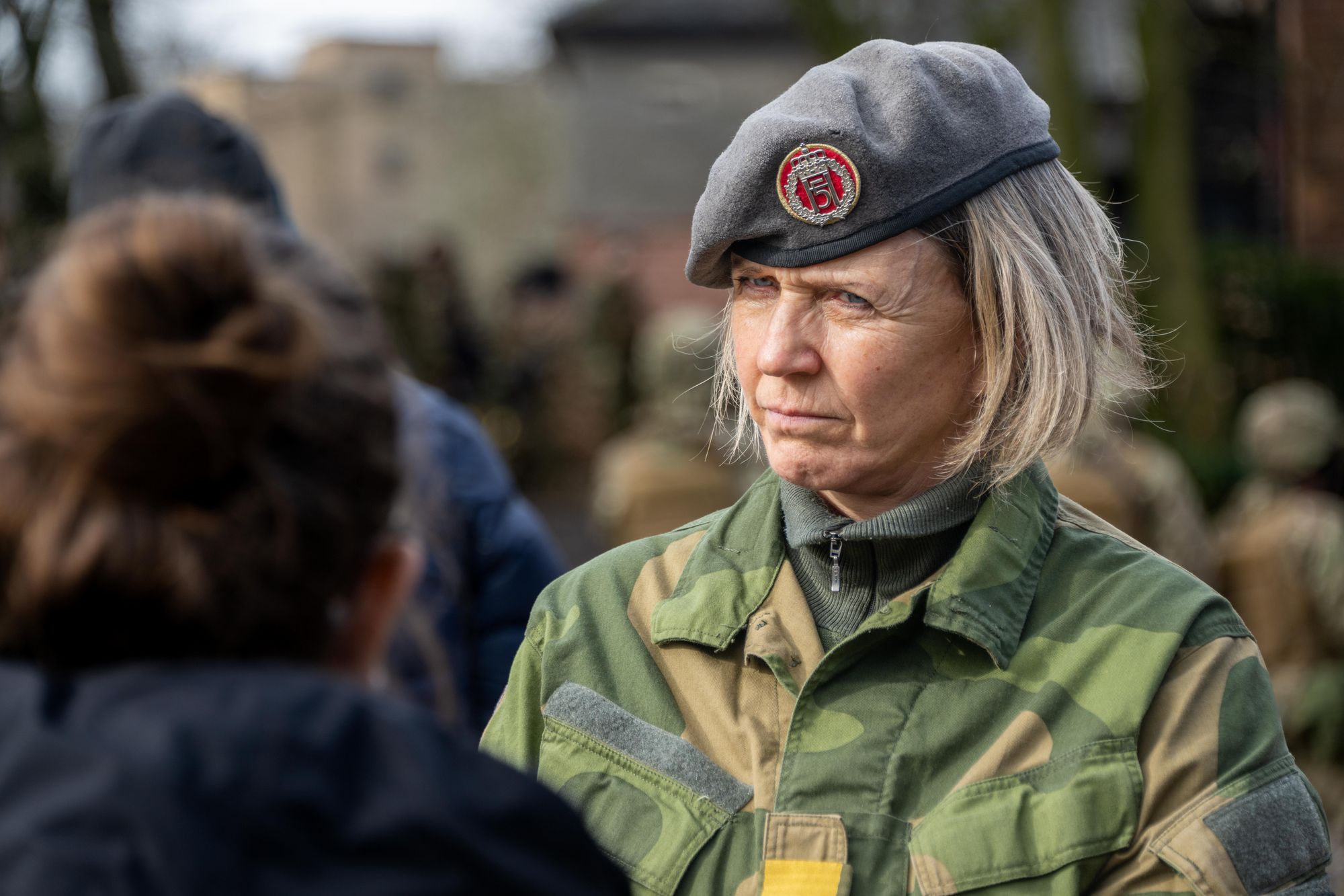 Forsvarsbygg har ansvaret for blant annet bygg og anlegg i forsvarssektoren. Her fra Porsangmoen leir i vår. 