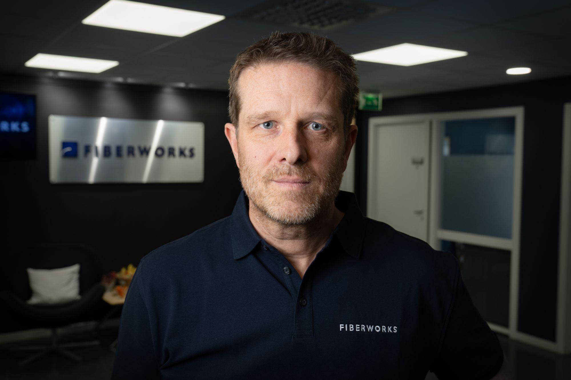 Roger Wahlgren i Fiberworks.