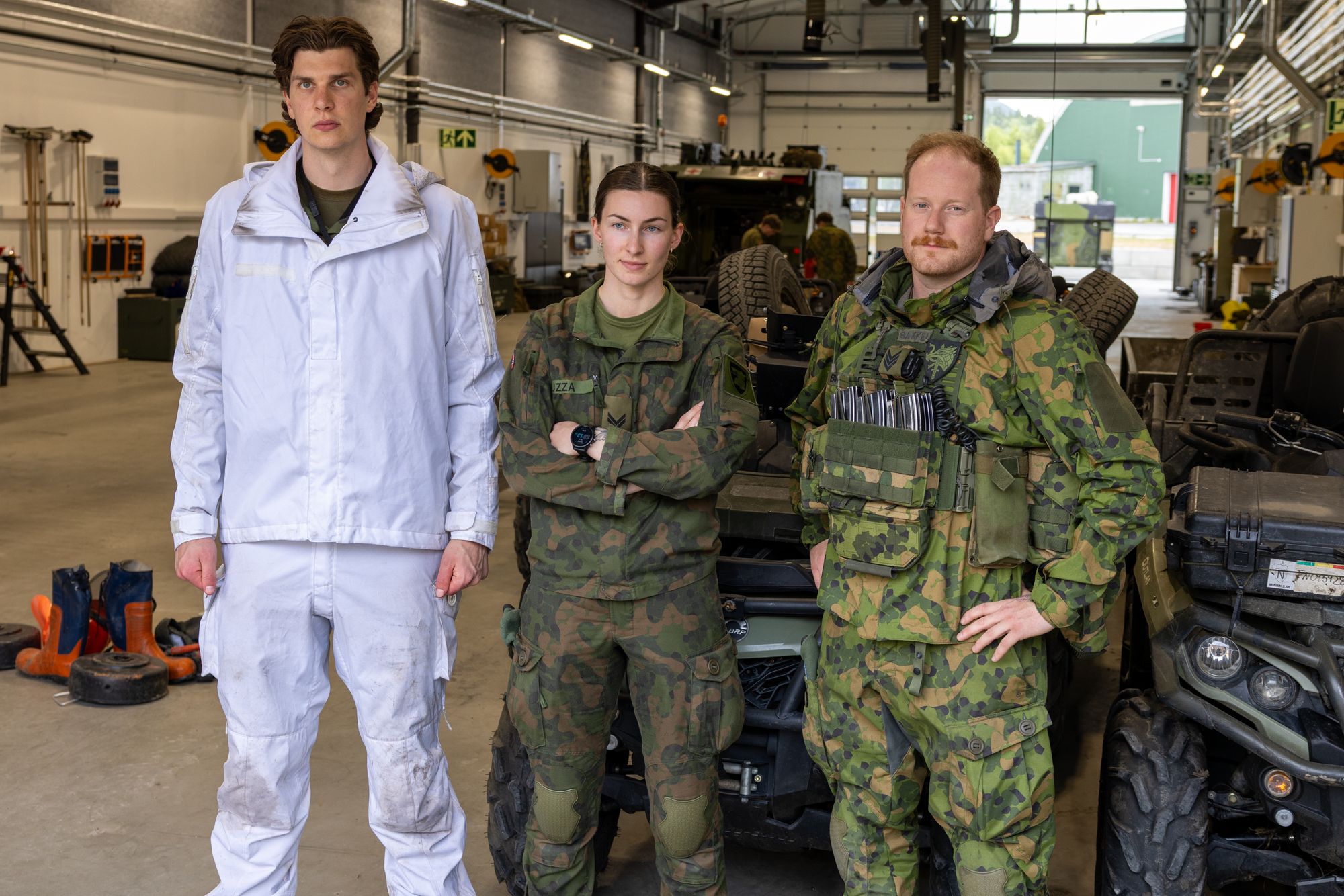 Nye versjoner av Nordic Combat Uniform er testet på Porsangmoen leir.