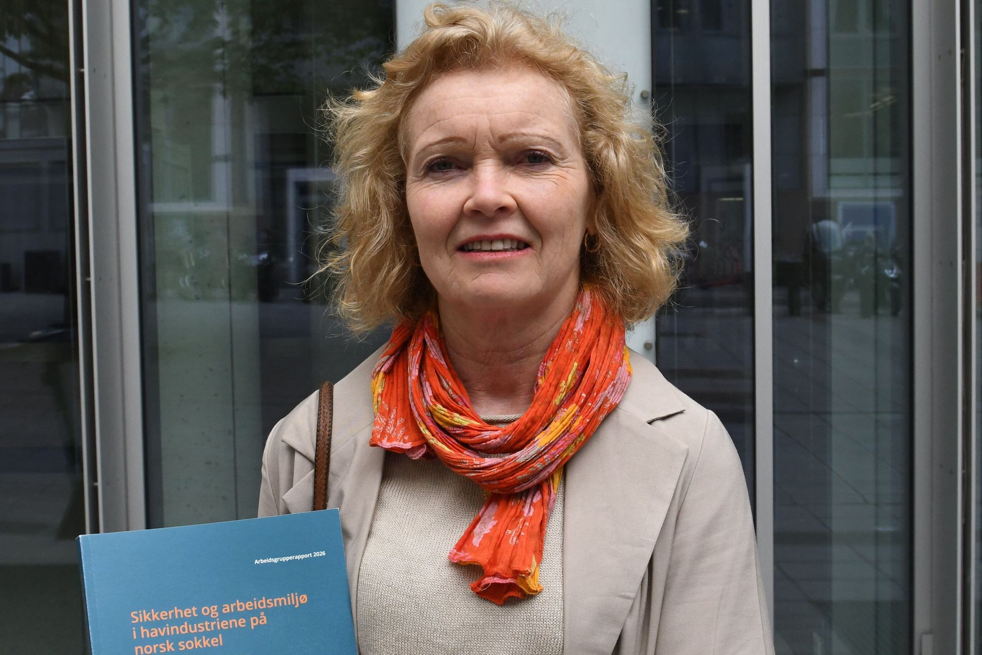 Berit Søgnen Sandven, representant for Nito i arbeidsgruppen for Sikkerhet og arbeidsmiljø i havindustriene på norsk sokkel.