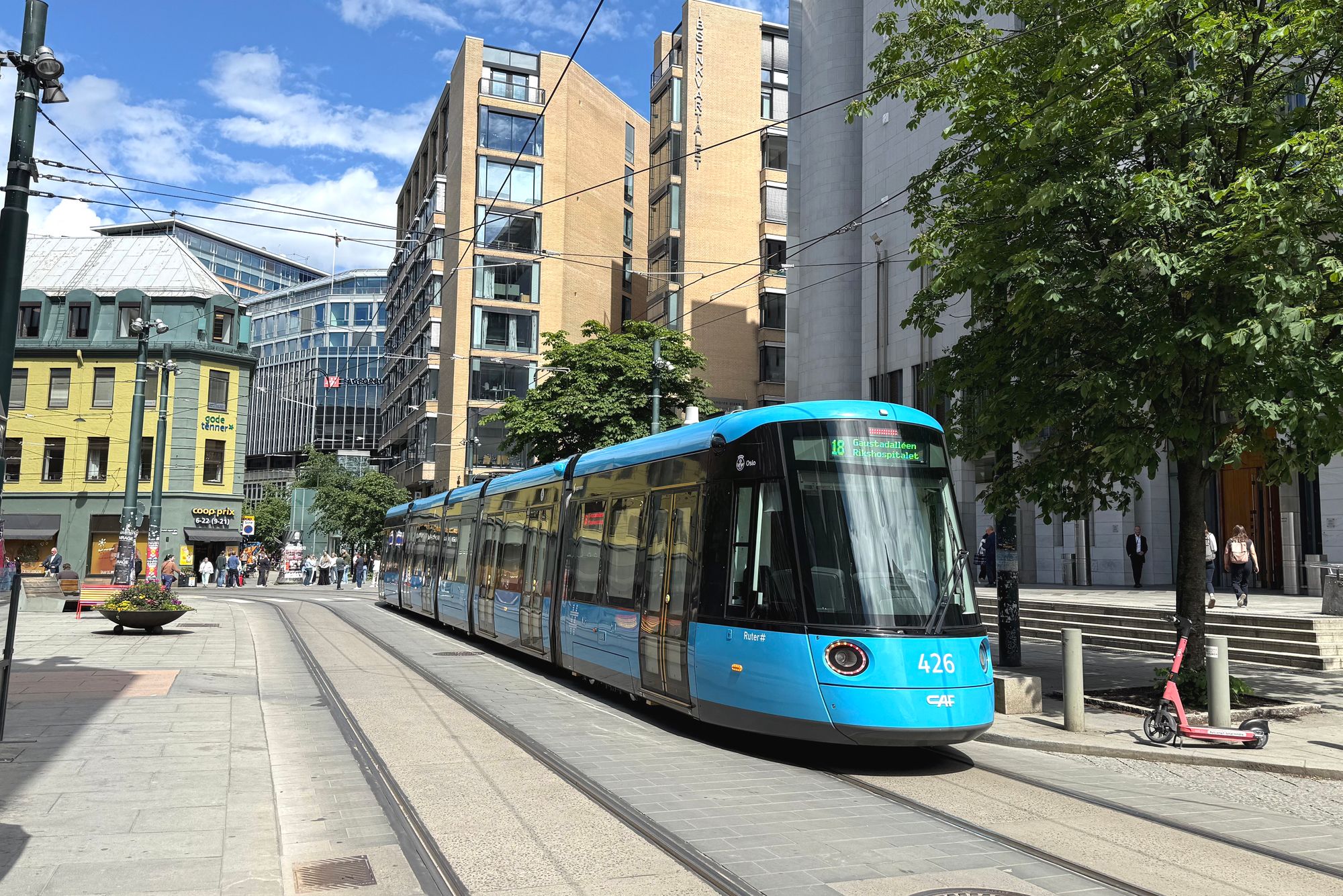 Strømbrudd i Oslo sentrum rammet trikken tirsdag.
