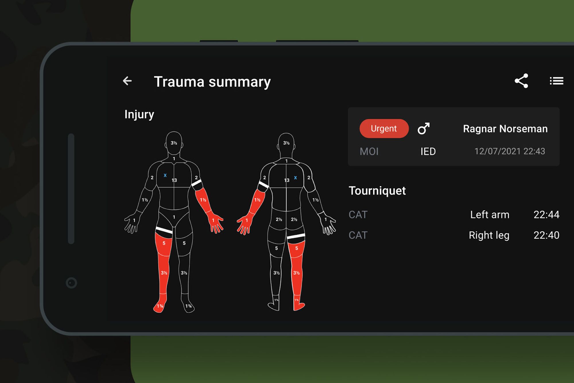 Appen til medtech-selskapet Medic Tool omtales som en «fullspekter medisinsk applikasjon for medisinere og førstehjelpere».