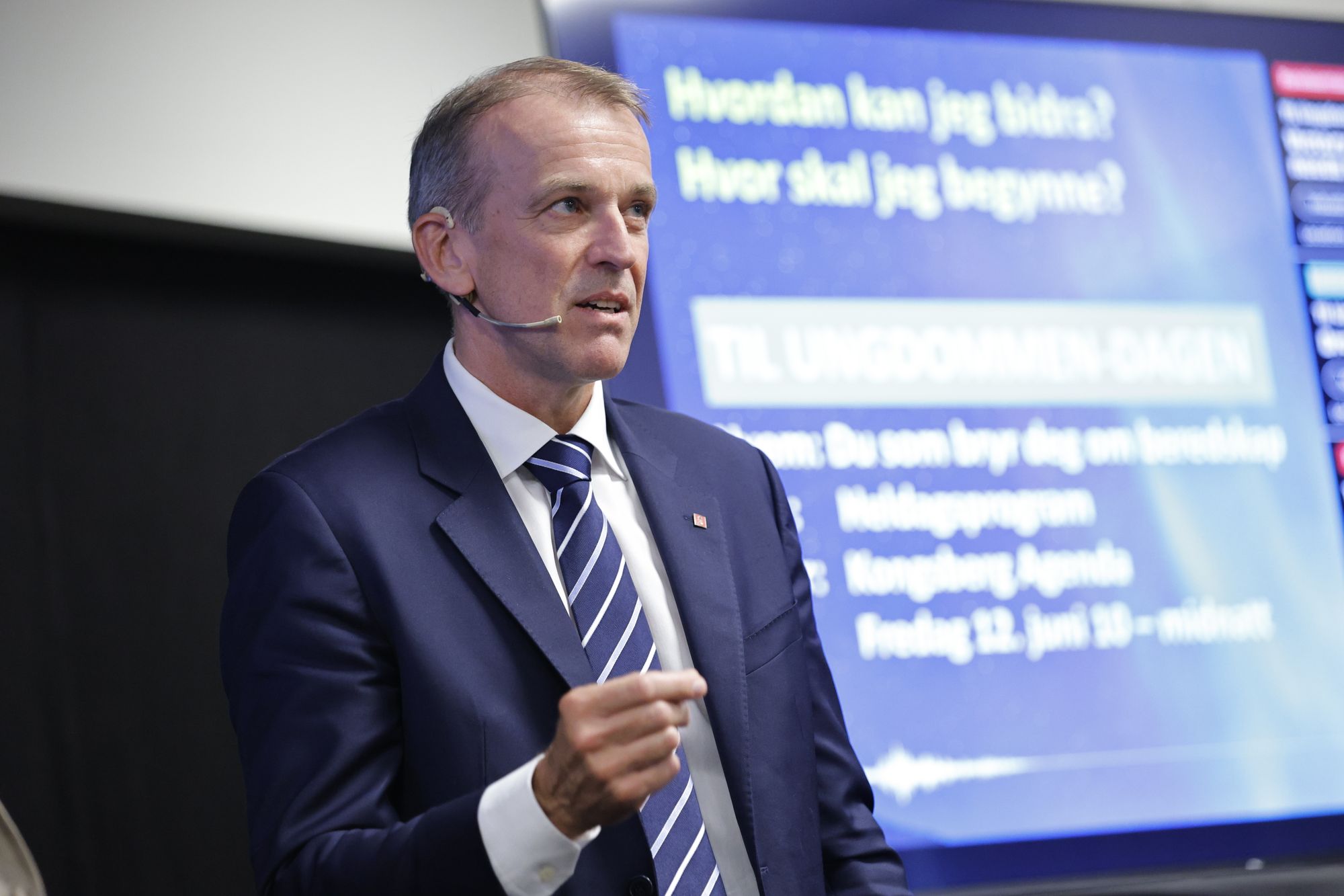 KONGSBERG AGENDA 20260611
Eirik Lie
CEO
KONGSBERG