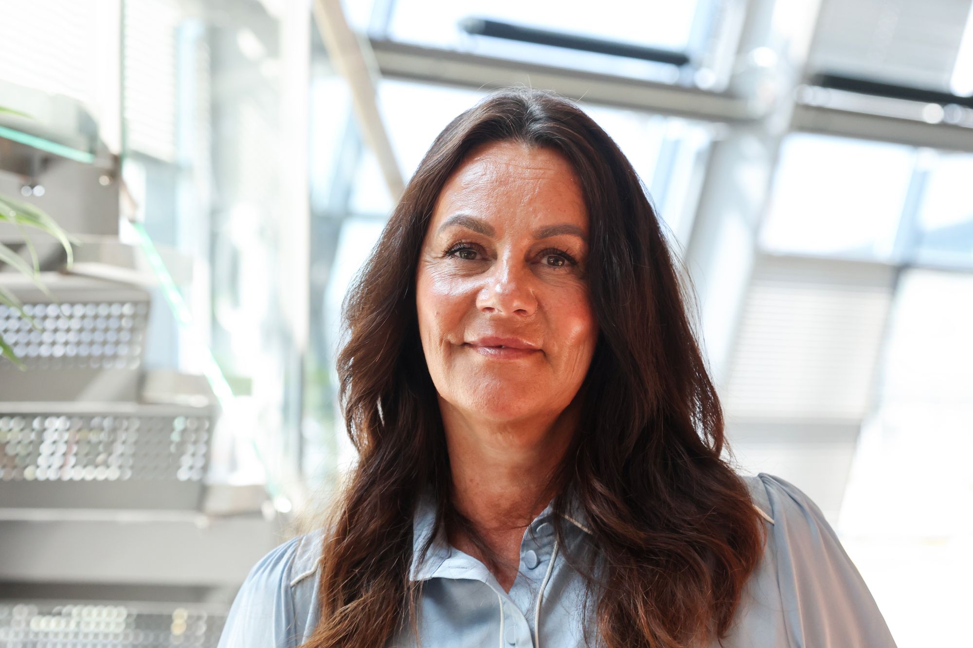 Birgitte Engebretsen, administrerende direktør i Telenor Norge, fotografert i forbindelse med framleggelsen av Telenors kvartalsresultater for andre kvartal 2026. Foto: Jan Langhaug / NTB