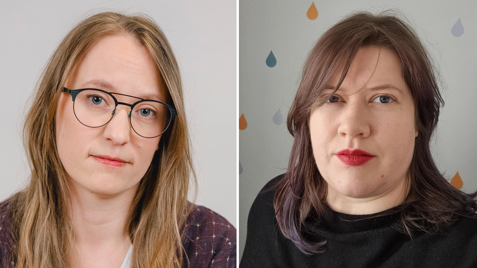– Når noen arbeidstakere får gjort jobben sin ved hjelp av generativ KI, men på bekostning av oss som skal kvalitetssikre, er det ikke effektivisering, påpeker Ida Thorsrud (t.v.) og Cecilie Wian.