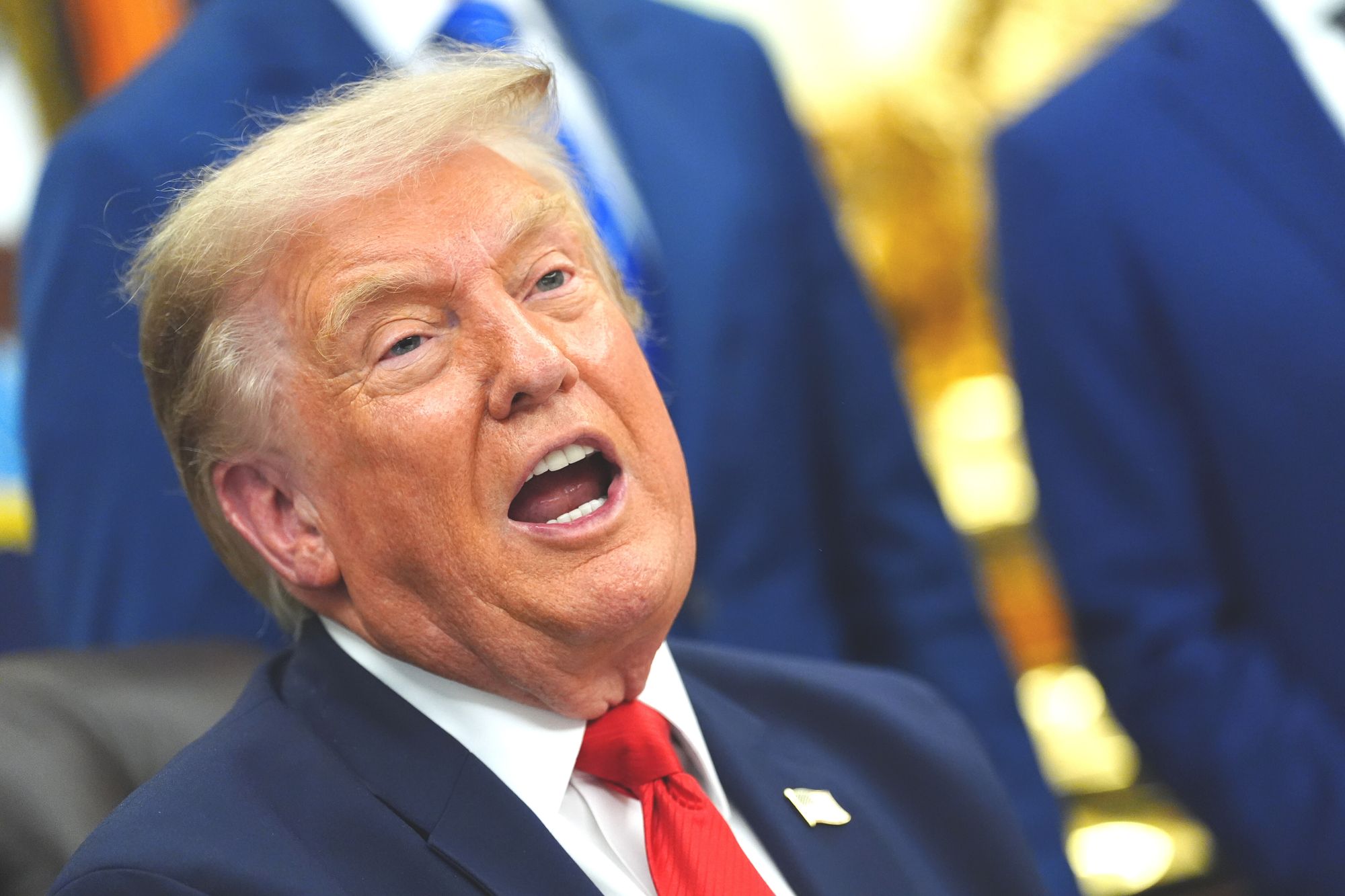 Donald Trump mener Storbritannia bør tillate utvinning av mer olje i Nordsjøen.