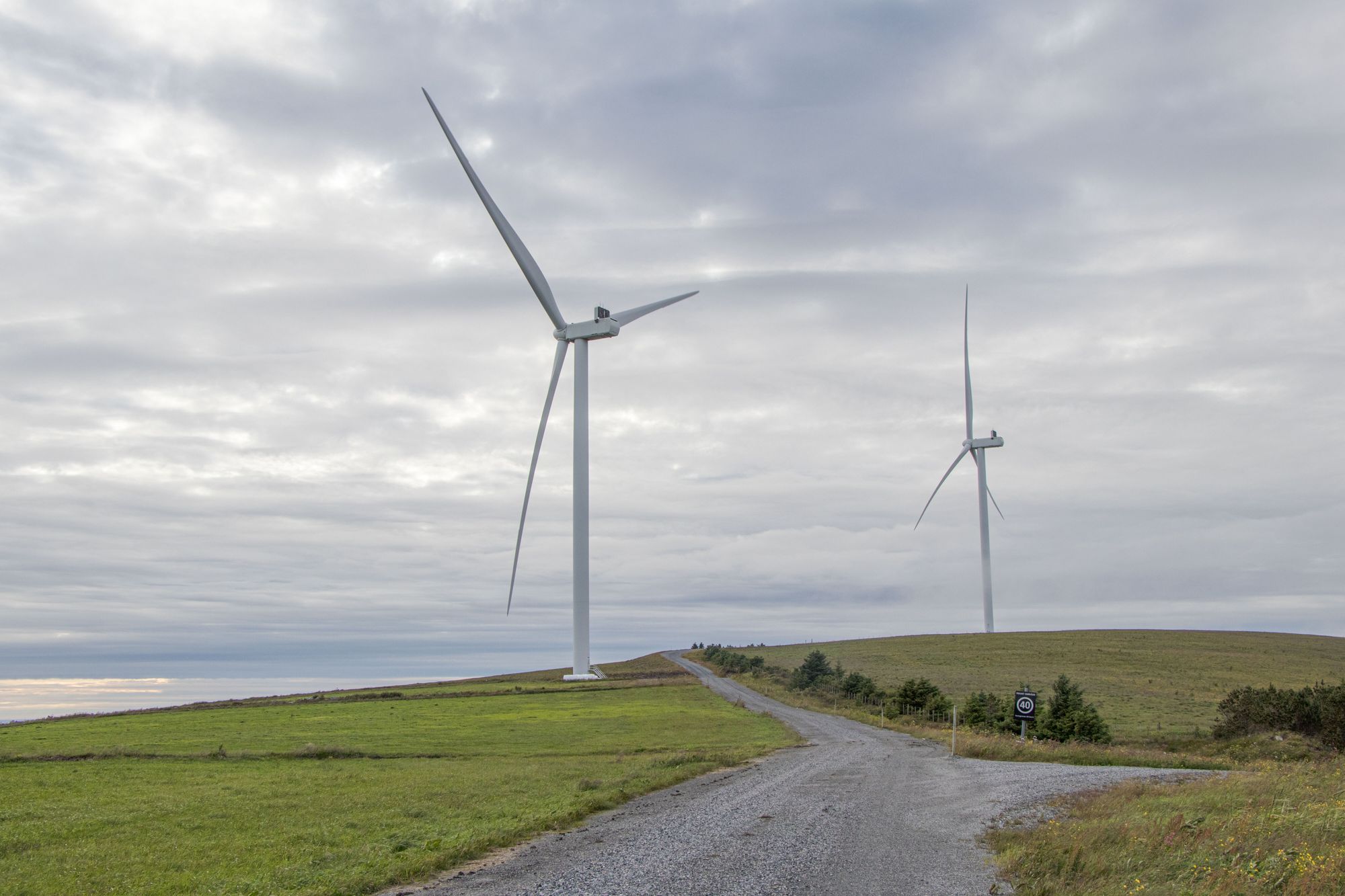 Vestas 4,2 MW vindturbiner på Haramsøya.