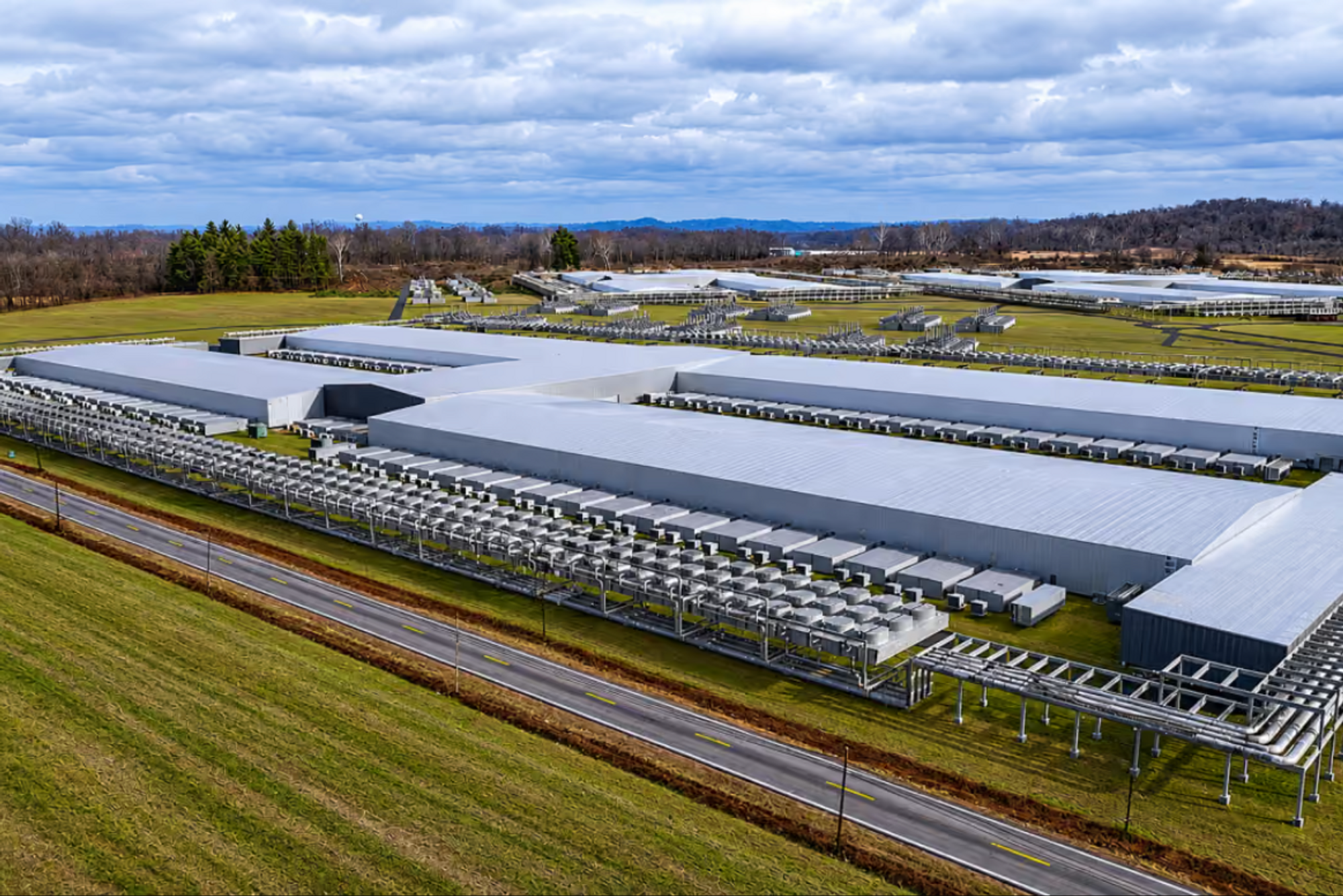 Nscales gigantdatasenter «Monarch» i Mason County i West Virginia skal gå på gasskraft og være i drift fra slutten av neste år.