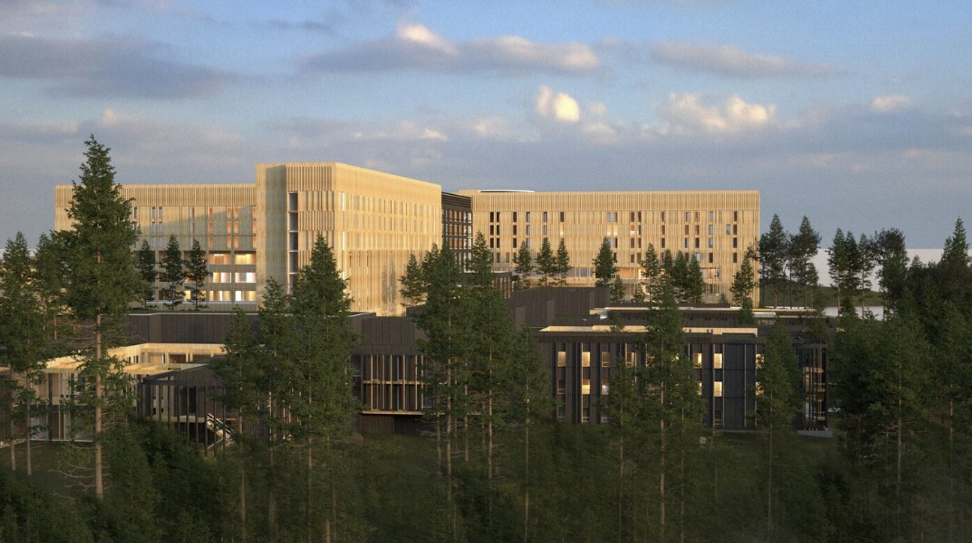 Bane Nor har ingen innsigelser mot selve Mjøssykehuset, men krever at trafikkløsningene rundt sykehuset ikke må svekke sikkerheten på Dovrebanen.