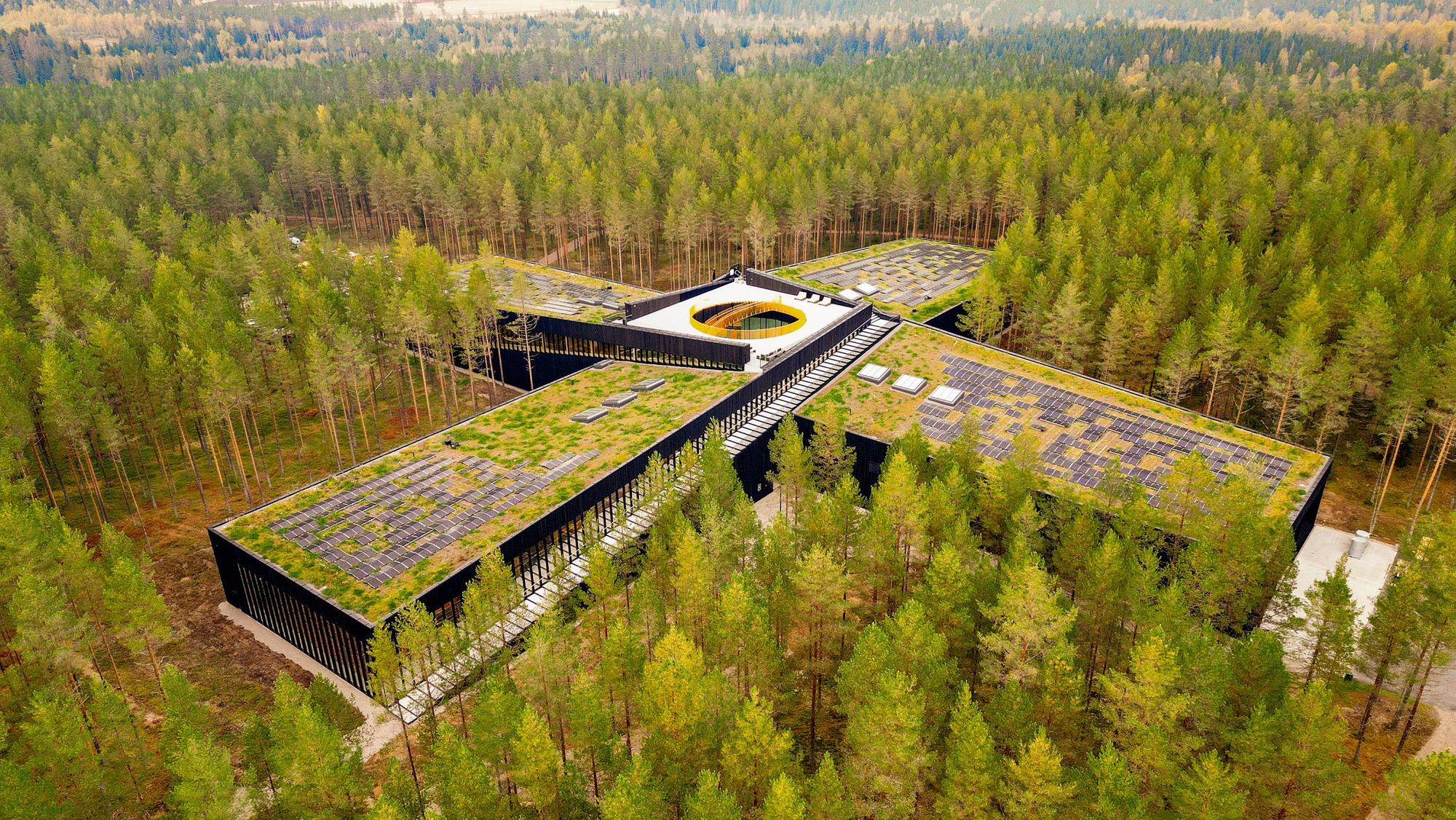 Selvsagt kan du ha solceller på grønne tak